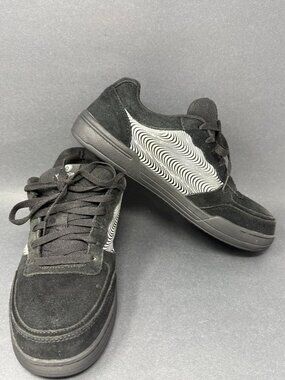 Volcom Work Shoes Mens 9 Black Comp Toe Skate Inspired Sneakers VM30361